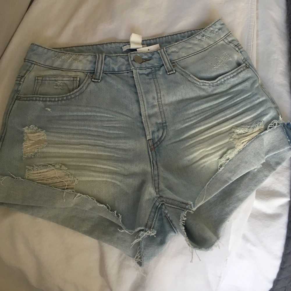 High waisted short